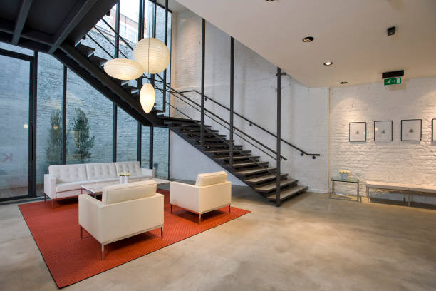 Modern furniture showroom interior