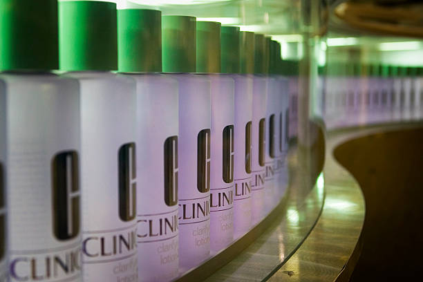 Beauty products retail display