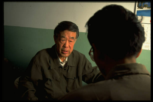Psychologist counseling patient