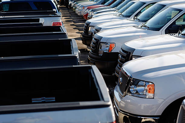 Car dealership lot