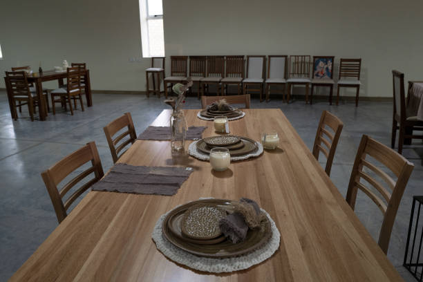 Wooden furniture showroom display