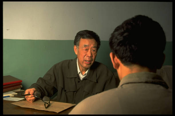 Psychologist counseling patient