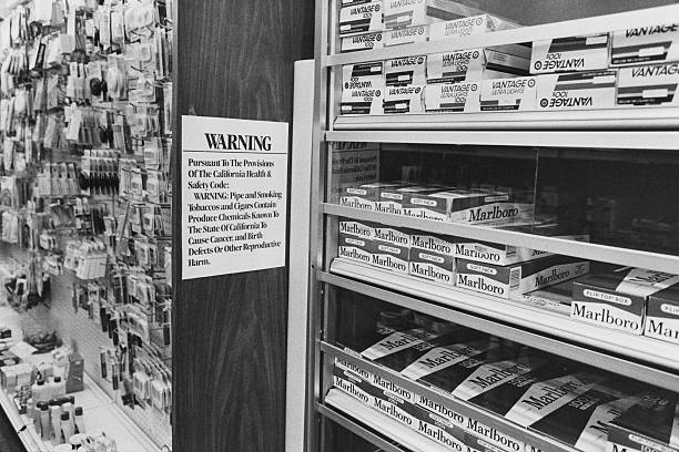 Tobacco shop display counter