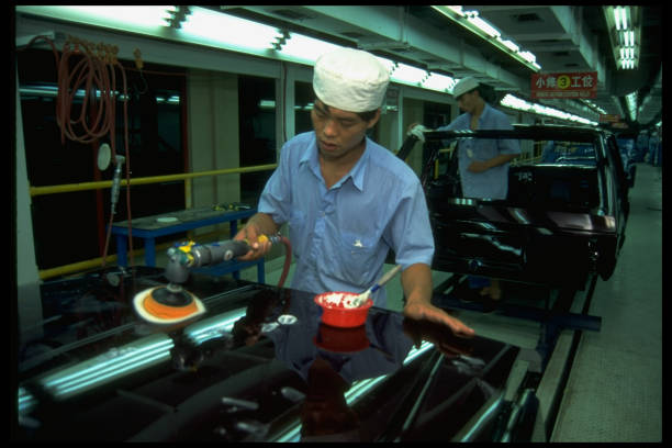 Car body repair work