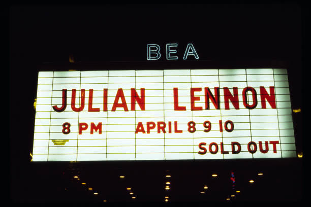 Vintage theater marquee