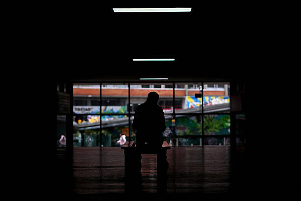 Shopping mall corridor