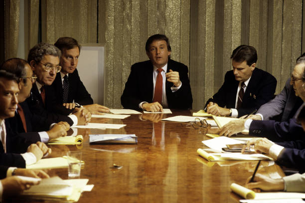 Corporate office meeting