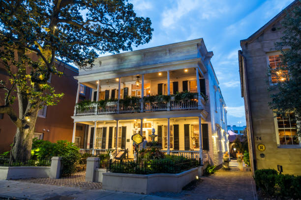 Charleston restaurant patio
