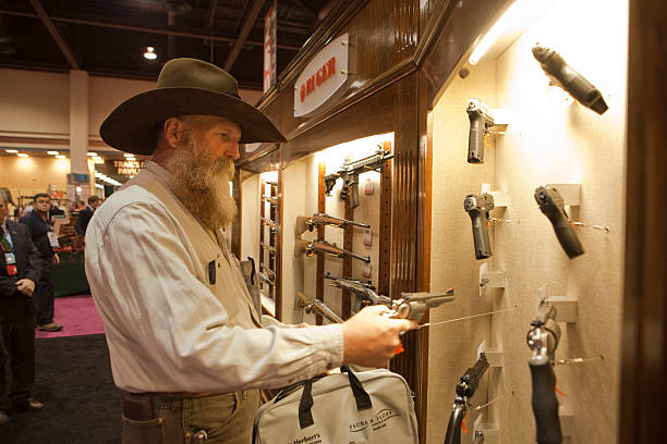 Gun show vendor table