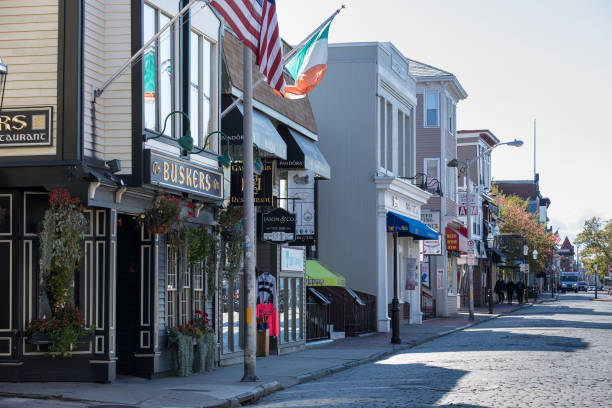 Newport historic downtown
