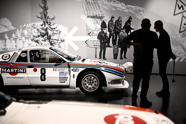 Auto museum exhibit